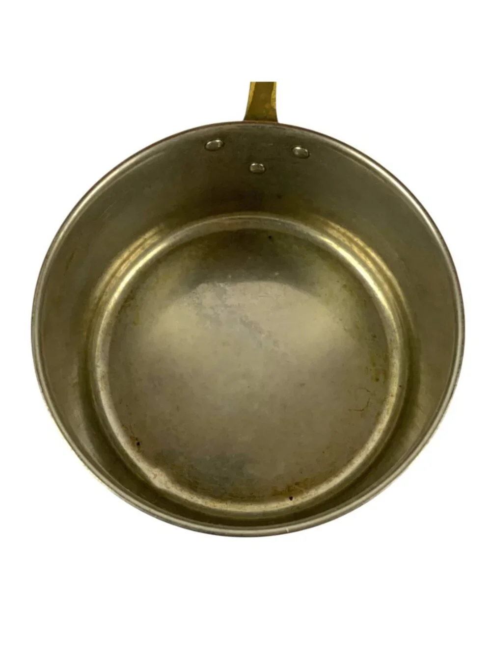 ODI Copper Saucepan 1.5 Qt Brass Handle Made in Portugal